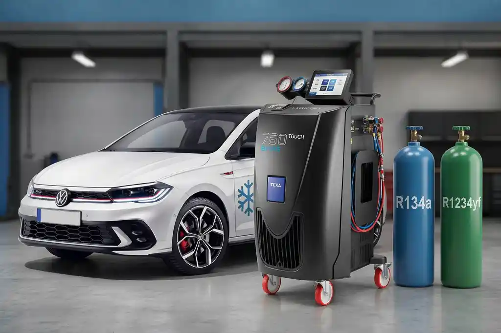 R134a vs R1234yf gas ricarica clima Differenze